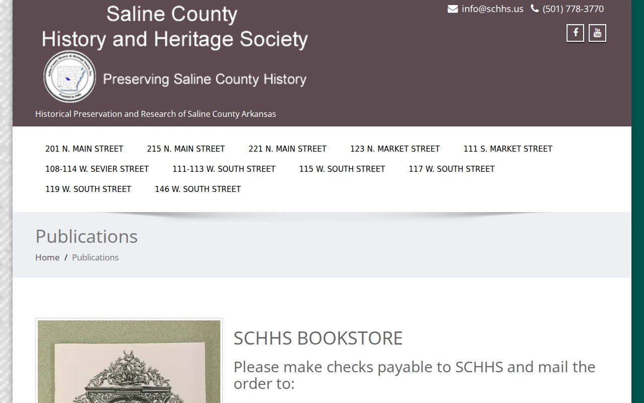 Bryant city directory SCHHS census and local history publications