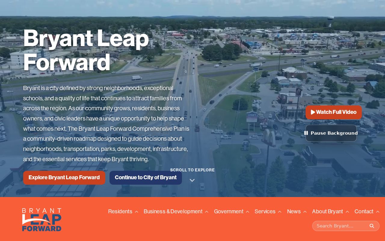 Bryant residents directory official city records gateway
